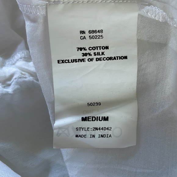 ABS by Allen Schwartz embroidered and beaded tunic - Picture 9 of 10